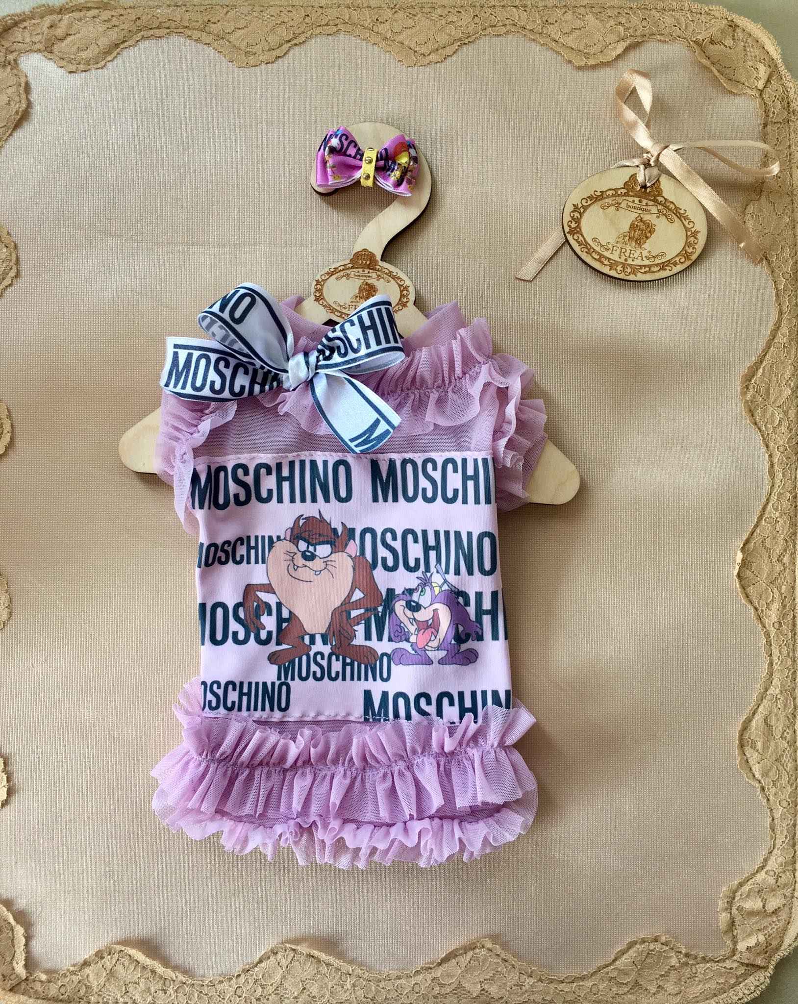 Лятна рокличка и шнолка “My Yorkie Fashion Icon collection by FREA”